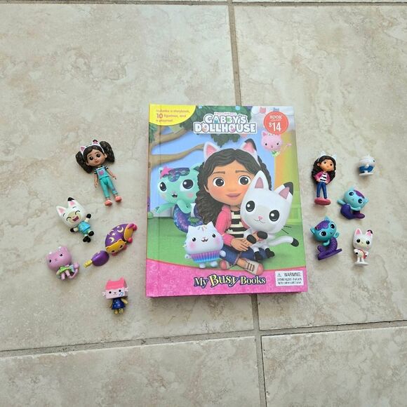 My busy books Toys My Busybooks Gabbys Dollhouse With Figurines